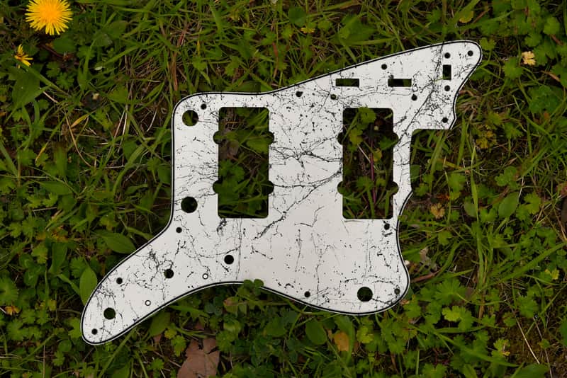 Fender Jazzmaster pickguard MIJ made in japan crafted marbla Parchment image 1