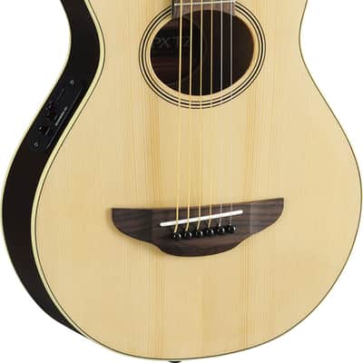 Yamaha APXT2 3/4 Thinline Acoustic-Electric Cutaway Guitar - Natural image 2