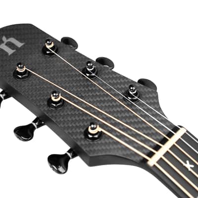 Natasha X Carbon - 3K Carbon Fiber Acoustic Guitar 2024 image 5