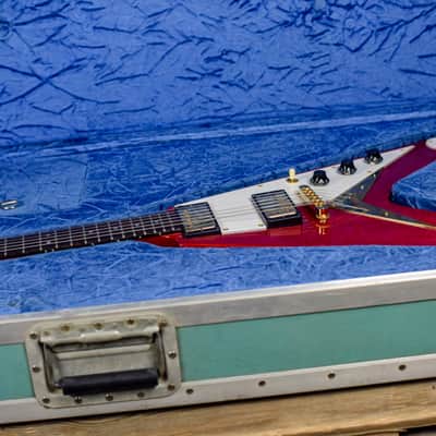 Hamer Korina Vector built for Bill Kaman, 1 of 2 in this color image 10