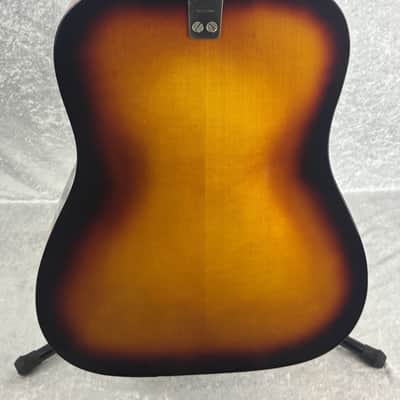 Contessa acoustic guitar in sunburst finish (made in Germany) image 12