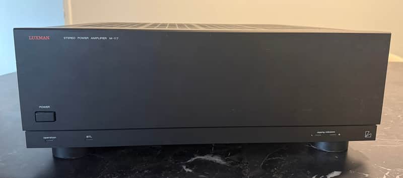 LUXMAN M-117 POWER AMPLIFIER image 1