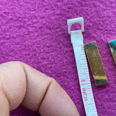 NOS vintage Gibson bar pole pieces for p90 pickup 1955 1956 les paul L5-ces super 400 Pole pieces image 6