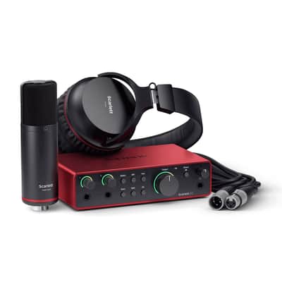 Focusrite Scarlett 2i2 Studio Bundle (4th Gen) - Brand New image 1