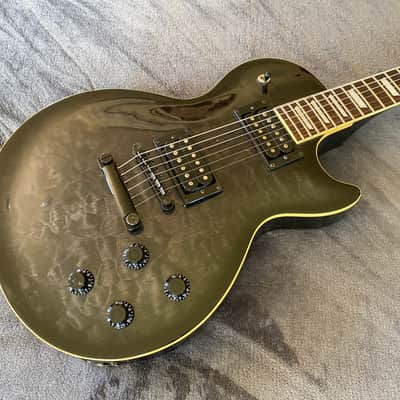 1999 Epiphone  Les Paul Limited Edition Quilt Top Translucent Black Made in Korea (MIK) - Free Pro Setup image 2