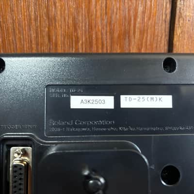 Roland TD-25 Drum Sound Module w/ power supply Cable Harness image 4