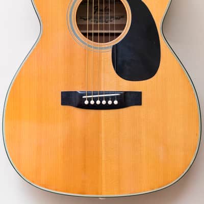 1972 Fender Japan F25 Folk-style Spruce Mahogany acoustic guitar with original case - Excellent! image 1