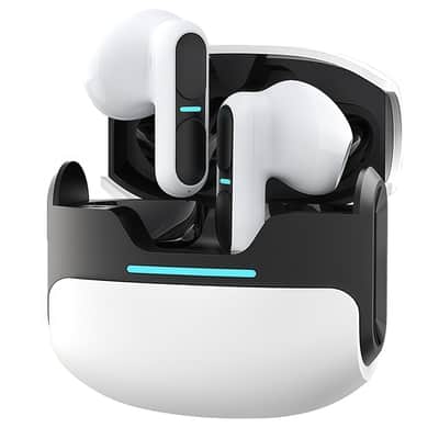 TG11 Open-Ear Bluetooth Earbuds: In Ear, IPX5 Waterproof, Noise Cancelling, 32H Playtime, Low Latency Gaming Mode, NFC Touch Connect image 1