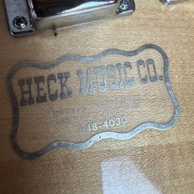 Vintage 1970s MIJ J.D. Lee Copy Jazz Bass Natural Maple Block Inlays Made in Japan image 16