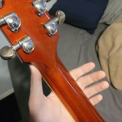 Gibson Sg deluxe 2013 - Orange burst image 2