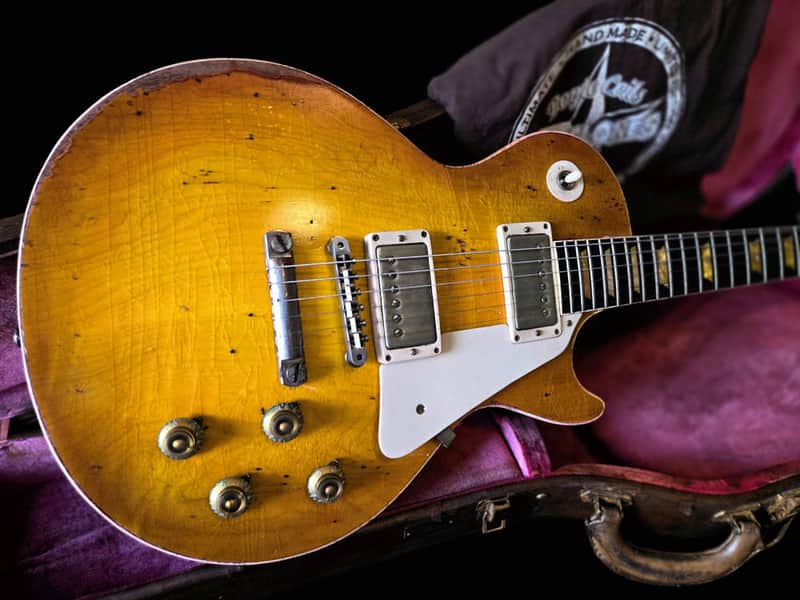 Gibson Custom Shop Tom Doyle "TIME MACHINE" #79 “SUPER PREMIUM” Historic Aged '58 Les Paul ~ R8 w/Doyle Coils PAF – Vintage Plaintop 59 R9 image 1