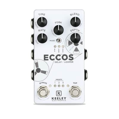New - Keeley Eccos Tape Delay Looper Guitar Effects Pedal image 2