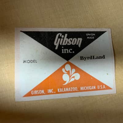 Gibson Byrdland Thinline Hollowbody Archtop Electric Guitar 1978 Tobacco Sunburst Vintage 1970s l5 image 21