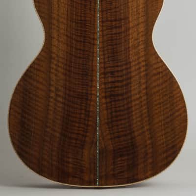 Circle Strings  A-1 10 String Acoustic Flat Top Guitar (2018), ser. #119, original molded white plastic hard shell case. image 4