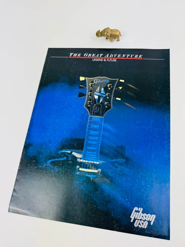 Gibson "The Great Adventure – Legend & Future" Brochure 1987 image 1