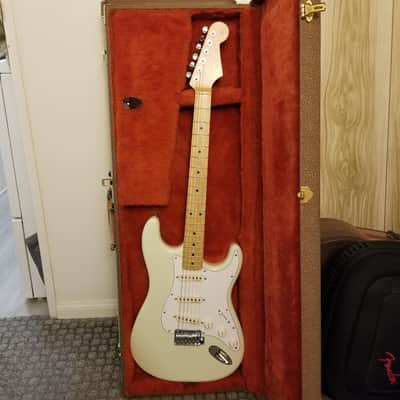 Warmoth/Musikraft Stratocaster Stratocaster 2020 - Olympic White/Maple image 2