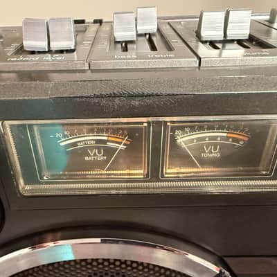 Sharp GF-303SB Vintage Radio Cassette Boombox 1978-1979 - Dark gray image 5