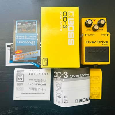 BOSS OD-3 OverDrive with Box and Manual - 2006 Made in Taiwan image 1