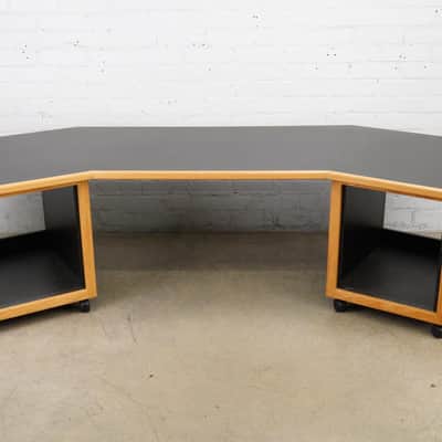 1990s KK Audio 24U 24-Space Studio Workstation Desk #53598 image 2