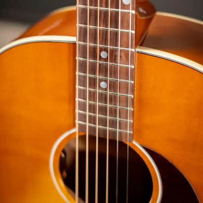 Gibson J-45 Standard Acoustic/Electric Guitar - Heritage Cherry Sunburst with Hardshell Case image 9