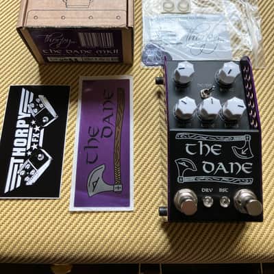 (Garland, TX) ThorpyFX The Dane MKII Peter Honore Signature Overdrive / Boost 2023 - Present - Black / Purple image 11