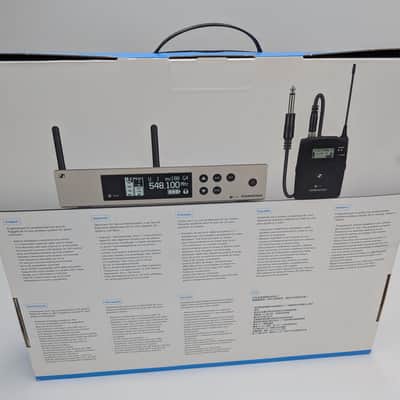 NEW Sennheiser EW 100 G4-Ci 1-A1 Wireless Bodypack Instrument System No. 509648 image 2