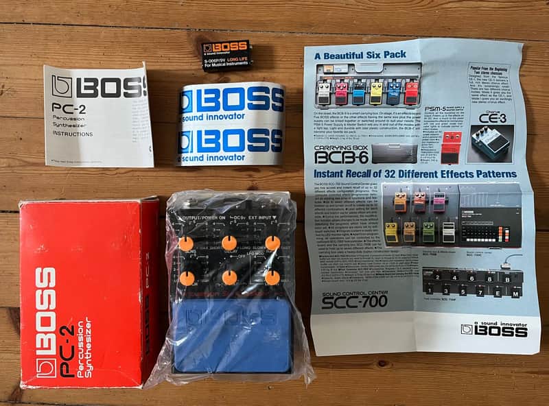 Real « New Old Stock » never used, collector grade Boss PC-2 1984 image 1