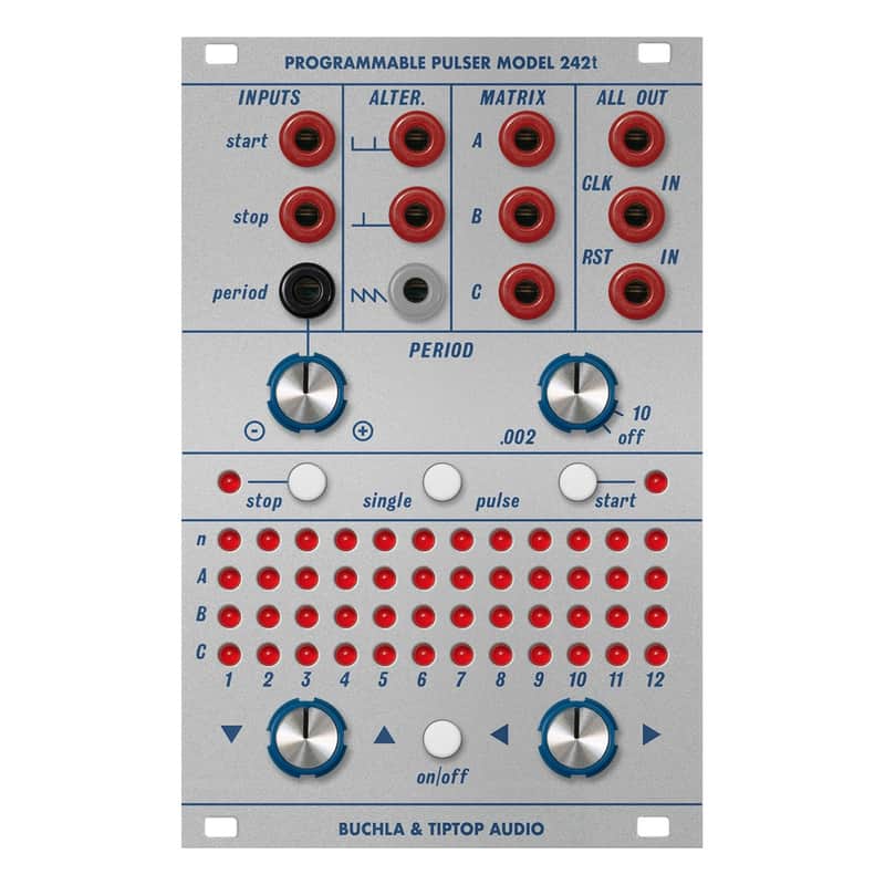 Tiptop Audio 242t Programmable Pulser Eurorack Module (Buchla) image 1