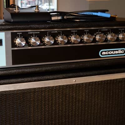 Acoustic 360 and 361 bass amplifier and cabinet made in the USA in 2011 image 3