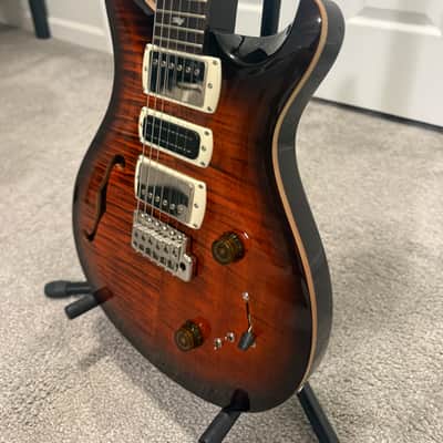 PRS SE Special Semi-Hollow 2025 - Present - Orange Tiger Smokeburst image 2