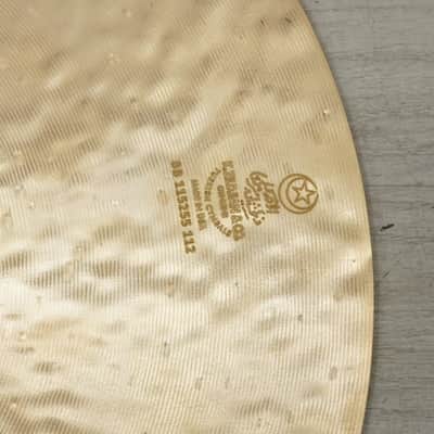Used Zildjian 14" K Custom Dark Hi Hat Cymbal Pair image 5