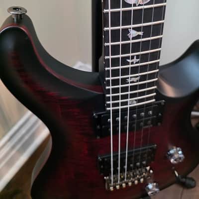 PRS 40th Anniversary Custom 24 Satin Limited Edition 2025 - Fire Smokeburst image 4