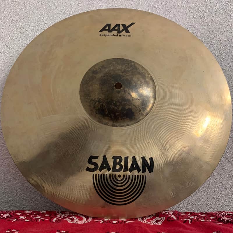 Sabian 16" AAX Suspended Crash Cymbal 2010s - Brilliant image 1