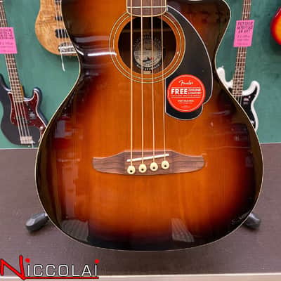 FENDER Kingman Bass, Walnut Fingerboard, Black Pickguard, Shaded Edge Burst image 2