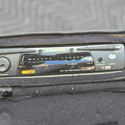 AMT Clipon Mic, Wireless with Samson CR77 and AR1 Receiver and AH1 transmittor image 4