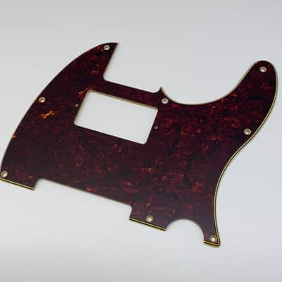 BloomDoom 4 Ply Aged Red Tortoise Relic Humbucker T-Style Pickguard image 3