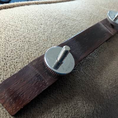 Gibson 1970s ABR-1 Tune-O-Matic Bridge w 1963 Rosewood Base image 8