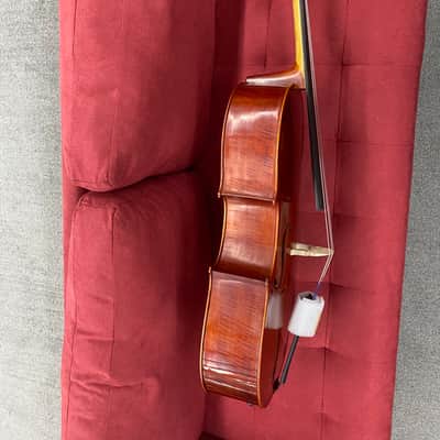 Mint Scherl and Roth R204E3 Cello Outfit 3/4 with Bag and Bow image 9