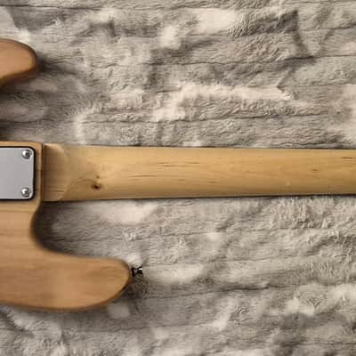 Glarry Fretless Precision Bass - 4-String - Set-Up - Natural - Rosewood Fingerboard image 10