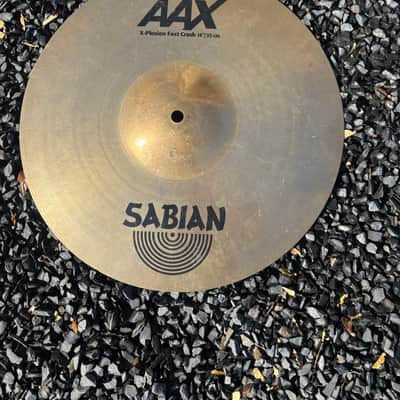 Sabian AAX 14” Xplosion and 15” Vintage Unknown Crash Cymbals image 7