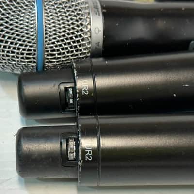 SHURE UR4D G1 470-530MHZ DUAL WIRELESS RECEIVER PACKAGE #PG (ONE) THS image 15