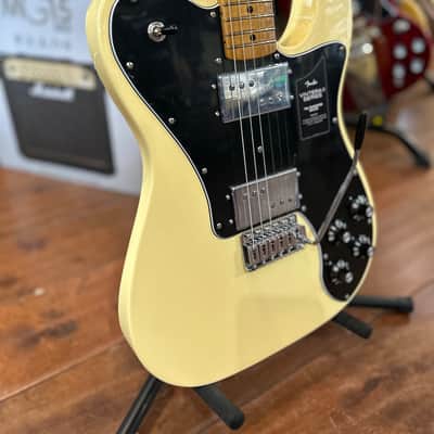 Fender Vintera II '70s Telecaster Deluxe with Tremolo, Maple Fretboard Vintage White  #MX23105665  8lbs. 14.6 oz image 9