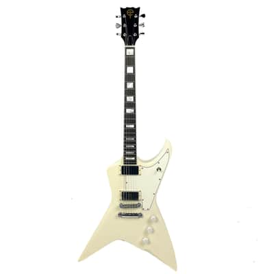Evil Instruments (Claudio Sanchez) Presents: “The Jackhammer” - Off White/Cream (In partnership with Dunable Guitars) image 1