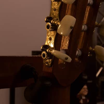 Used Alvarez Yairi CYM95 Handcrafted Classical Guitar, Natural w/ Case image 8