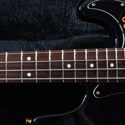 2018 Fender Japan Traditional 60s Precision Bass Midnight – Matching Headstock, Gold Hardware, MIJ, Hard Case image 5