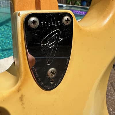 1975 Fender Stratocaster with 3-Bolt Neck - Olympic White image 9