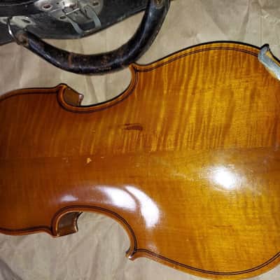 Antonius Stradivarius Cremonensis Faciebat Copy Anno 17 Violin, Good Condition image 11
