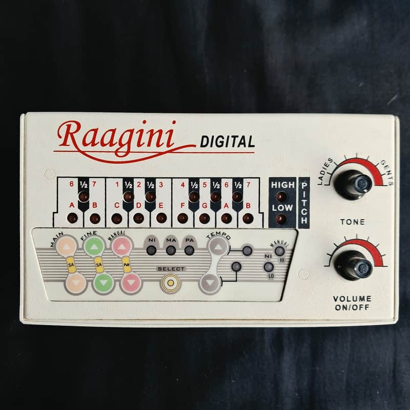Raagini Electronic Tanpura Digital Drone Unit w/ Bag image 1