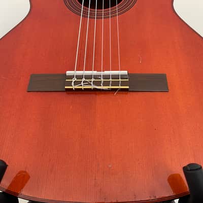 Yamaha G-55-1 classical 1976 red brown image 9