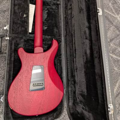 PRS S2 Standard 24 Satin Vintage Cherry with Pattern Thin Neck Profile 2024 - 2024 - Vintage Cherry image 4